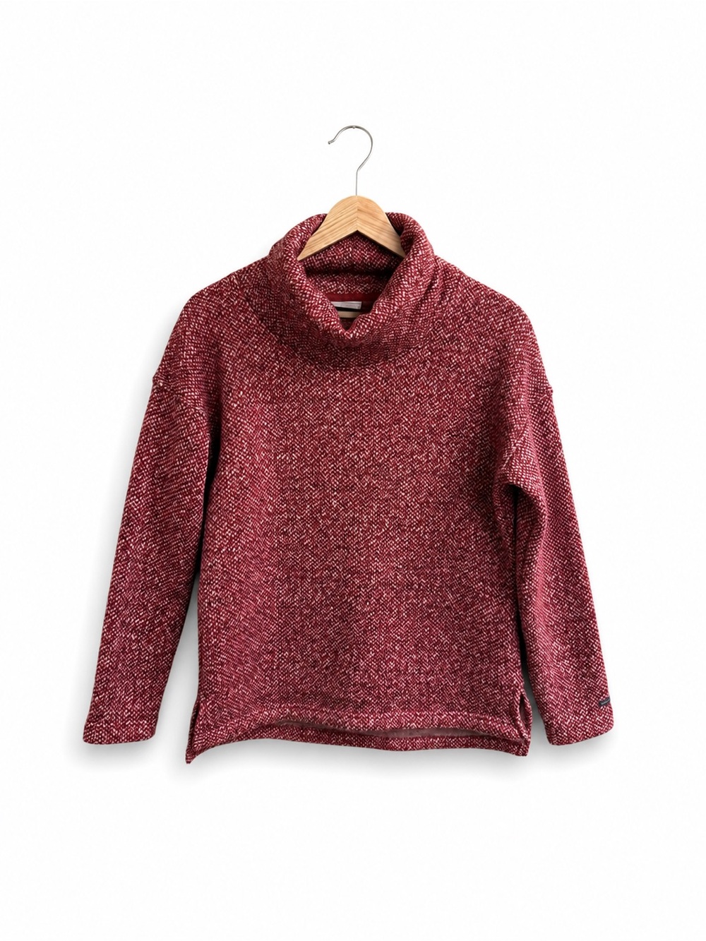 Columbia Women’s XS Marled Cowl Neck Fleece Sweater Pullover